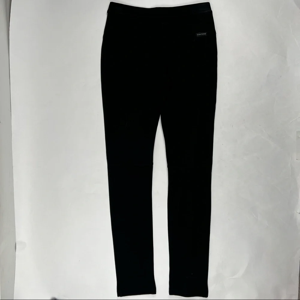 NWOT - Sanctuary XS Pull On Black Leggings, Back Pockets, Stretchy - Picture 5 of 14